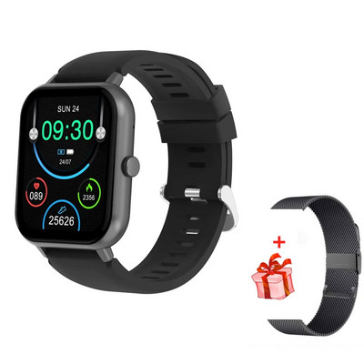 2024-es új férfi, női kékfogú hívás, teljes érintőképernyős okosóra Heart Rtae 100+ sportolási módok, vízálló női fitnesz okosóra