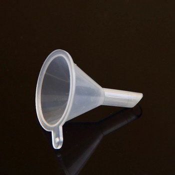 50PCS Mini Plastic Small Funnels for Perfume Liquid Essential Oil Filling Empty Bottle Packing Tool School Supplies