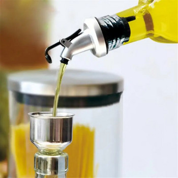 Χωνί από ανοξείδωτο χάλυβα Mini Funnel Oil Spill Tool Dispenser υγρών Σετ χωνιού κουζίνας Entonnoir Αξεσουάρ κουζίνας