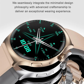 Смарт часовник DT4 Mate NFC GPS тракер 1,5-инчов екран 454*454 Мъжки компас Bluetooth разговор AI Voice Дамски интелигентен часовник