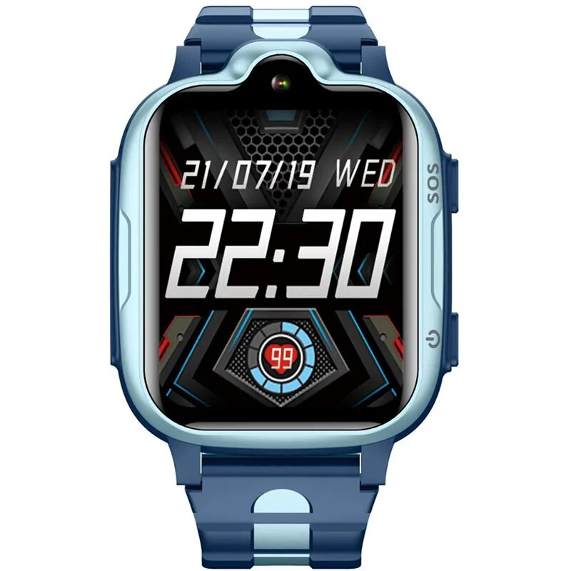 K15 4G Kids Okosóra Telefon GPS Tracker SOS HD Videohívás Érintőképernyő IP67 Vízálló Visszahívás Gyermek Okostelefon karóra