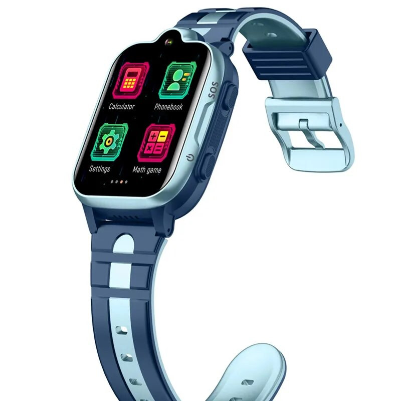 K15 4G Kids Okosóra Telefon GPS Tracker SOS HD Videohívás Érintőképernyő IP67 Vízálló Visszahívás Gyermek Okostelefon karóra
