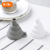 Silikoonist lehtrikomplekt Kokkupandav lehter veepudeli täitmiseks Kokkupandav köögivedeliku ülekandmine ka majapidamises kasutatavate vedelike väljastamiseks