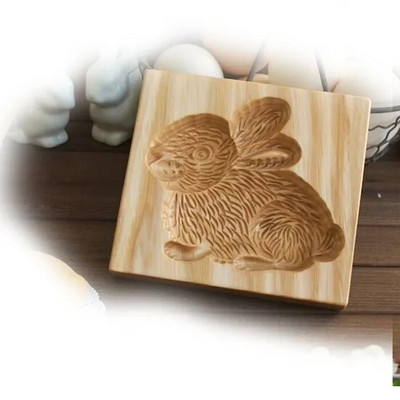 DIY fa omlós tésztaforma málna szívvel faragott mézeskalács-sütiforma konyhai vágóformák Valentin-napi húsvéti partira