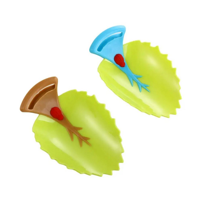 Vaikams Rankų plovimas Plastikinio lapelio formos Vandens čiaupo pailginimas Kriauklės maišytuvo ilgintuvas Rankų plovimui Pagalbiniai virtuvės priedai