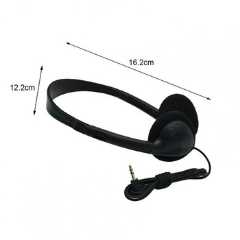 Ακουστικά στο αυτί με μικρόφωνο ελαφριά στερεοφωνικά μπάσα ακουστικά Φορητά ενσύρματα ακουστικά για υπολογιστή tablet Smartphone