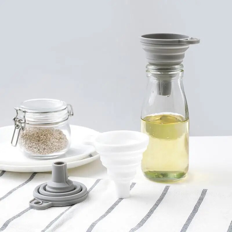 Silikoninis piltuvo rinkinys Automobilio variklio piltuvas Nešiojamas auto variklis benzino keitimo piltuvas Automobilių priedai Buitinis skysčių dozavimo įrankis