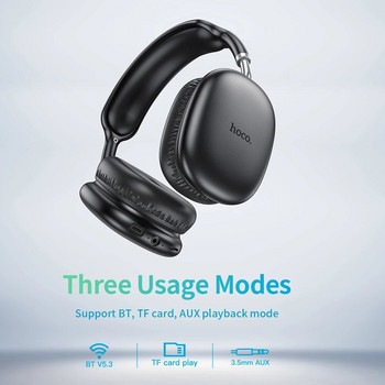 Ακουστικά HOCO W35 Air TWS Ασύρματο Bluetooth HIFI Στερεοφωνικό ακουστικό Ακουστικά παιχνιδιών Υπογούφερ Ακουστικά για Xiaomi Sumsamg Huawei PC