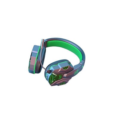 SY-T830 Căști de jocuri compatibile Bluetooth5.1 Căști fără fir pentru gamer cu microfon cu anulare a zgomotului Căști cu fir pentru telefon