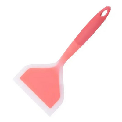 Silikoninis blynų vartytuvas Nelipnus keptų kiaušinių vartymas jautienos picos spaustukai Maisto rūšies mentele BBQ įrankiai Virtuvės indai