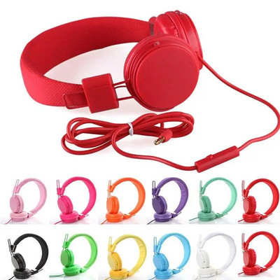 Kids Wired Ear Headphones Stylish Headband Earphones for iPad Tablet Kid Headphones For Boys Audifonos Diadema