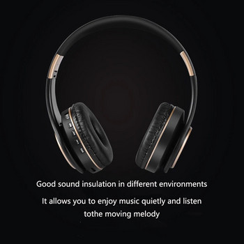 T8 Ακουστικά ακύρωσης θορύβου Ακουστικά παιχνιδιών Blutooth Ακουστικά Bluetooth Αναδιπλούμενα MP3 Ακουστικά παιχνιδιών Gamer Ασύρματα ακουστικά για κορίτσια