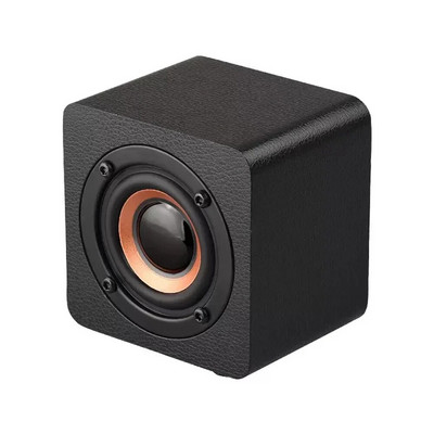 Q1 Mini difuzor Bluetooth din lemn Subwoofer portabil fără fir din lemn Stereo Cutie de sunet cu bas puternic Player muzical Vânzări angro
