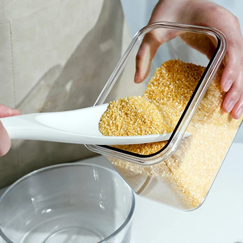 Silikoonist riisikühvliga lusikas pika puidust käepidemega kööginõud Kodumajapidamises kasutatavad mittenakkuvad suured küpsetuslabidaga köögiriistad