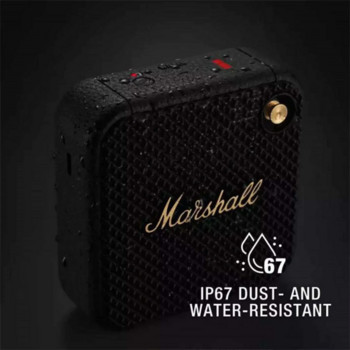 Marshall Willen Оригинален безжичен преносим Bluetooth високоговорител IP67 Водоустойчив спортен високоговорител Стерео бас звук Външни високоговорители