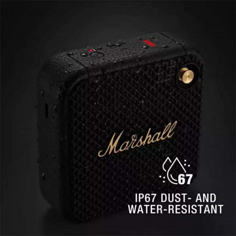 Marshall Willen originalus belaidis nešiojamasis Bluetooth garsiakalbis IP67 vandeniui atsparus sportinis garsiakalbis stereo žemųjų dažnių garso lauko garsiakalbiai