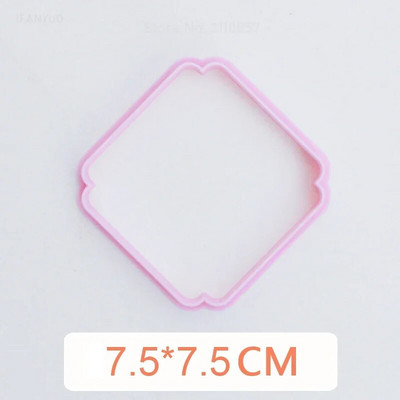 Nove engleske riječi blagoslova Sretan rođendan Valentinovo Majčin dan Hvala Kalup za kolačiće Pečat Preša Okvir Alati za pečenje