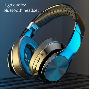 2023HOT Wireless Headphon Bluetooth Over Eer Blue Tooth 5.0 Слушалки за компютър Стерео слушалки Слушалки с поддръжка на микрофон TF-Card FM