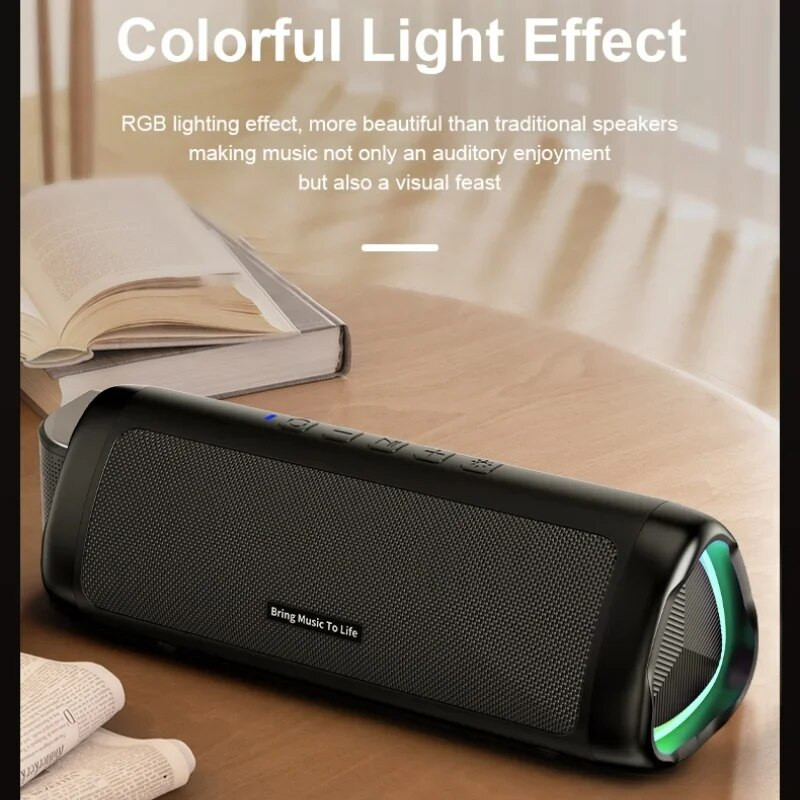 XDOBO HIFI Kvaliteta zvuka Vanjski prijenosni Bluetooth zvučnik Vodootporan IPX6 3D Stereo Surround bežični subwoofer velike snage TWS