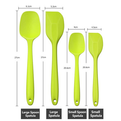 Nelipnus silikoninis kreminis mentele grandiklis šaukštas aliejaus šepetys karščiui atsparios mentelės lankstūs virtuvės reikmenys, skirti kepimui.