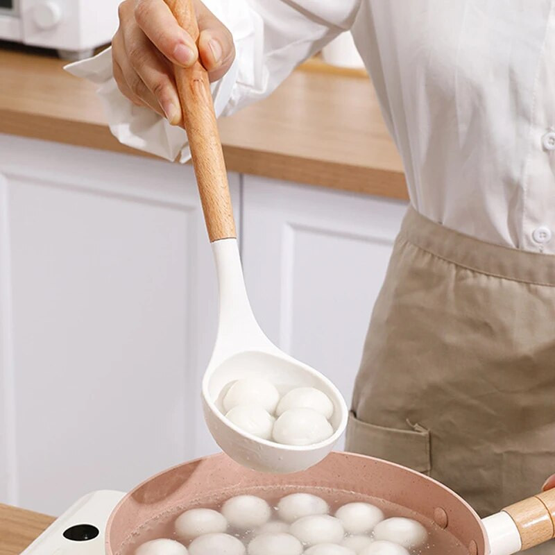 1vnt silikoniniai virtuvės reikmenys, suktuvas virtuvės maisto ruošimo įrankiams.