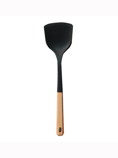 1 buc Set de ustensile de bucătărie din silicon Turner pentru unelte de gătit de bucătărie Racletă Kit de ustensile de gătit antiaderent Spatulă Accesorii de bucătărie