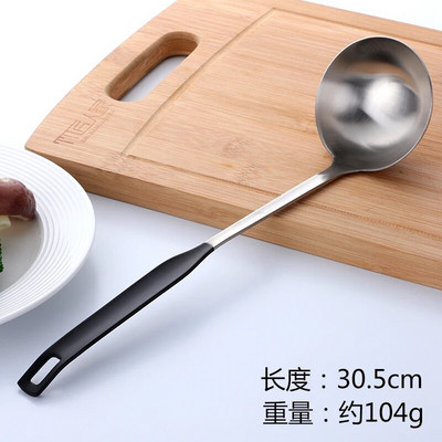 Új színű rozsdamentes acél főzőeszköz készlet Matt Rose Gold hosszú nyelű leveses merőkanál és szűrőkanál készlet falra akasztható konyhai eszközök