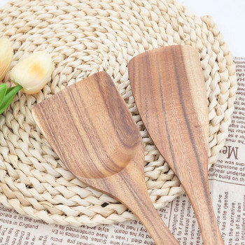 Μαγειρικά σκεύη από φυσικό ξύλο Κουτάλα Κουτάλια Μαγειρικά σκεύη Επιτραπέζια σκεύη Turner Long Rice Colander Soup Skimmer Κουτάλια Μαγειρικής Κουτάλες Scoop Tools