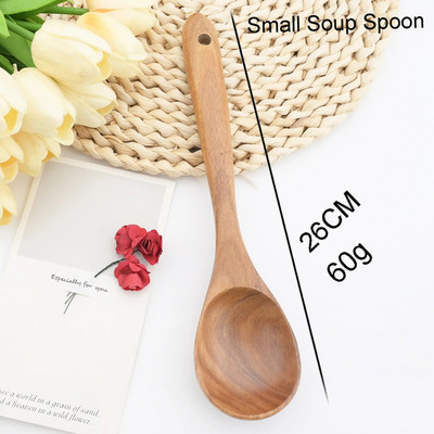 Természetes fából készült konyhai eszközök