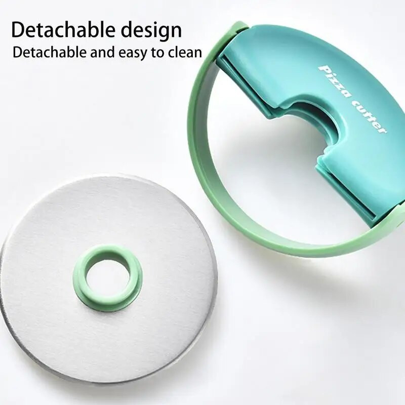 Picos pjaustytuvas nerūdijančio plieno dviračio formos ratas motociklo volelis picos smulkintuvas picos pjaustymo peilis virtuvės įrankiai