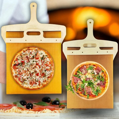 Плъзгаща се кора за пица, кората за пица, която пренася пицата идеално незалепваща, Pala Pizza Scorrevole
