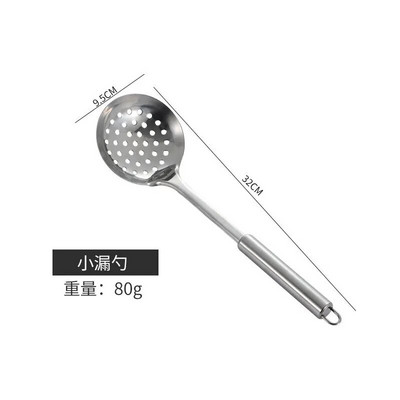 Rozsdamentes acél kerek csöves konyhai készlet, edénylapát készlet, főzőeszköz készletek, forrázásmentes leveses kanál, főzőlapát