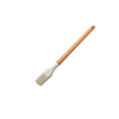 Kõrgele temperatuurile vastupidav silikoonist kööginõud mittenakkuva puidust käepidemega kühvliga küpsetusriistade komplekt