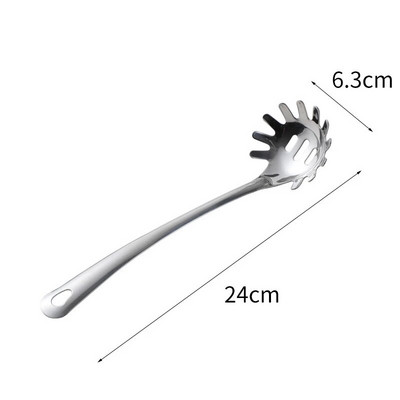 Nerūsējošā tērauda virtuves gatavošanas katli Lāpstiņa Karote Virtuves trauki Ēdienu pasniegšanas trauki Rīsu zupa karote caurduris Mājas piederumi