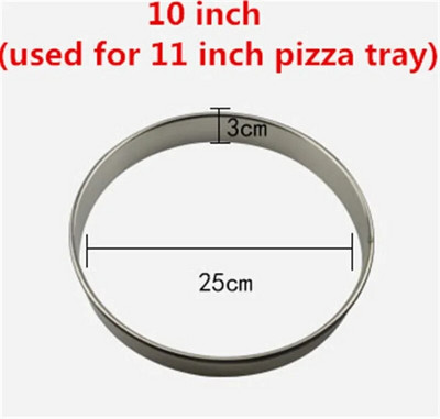 Apvalios nerūdijančio plieno tortų formelės putėsiai pyrago pyrago pyrago apskritimo formos picos desertas „pasidaryk pats“ dekoro formos pyrago žiedas virtuvės kepimo įrankis