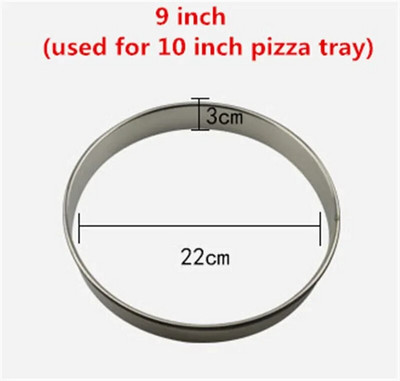 Apvalios nerūdijančio plieno tortų formelės putėsiai pyrago pyrago pyrago apskritimo formos picos desertas „pasidaryk pats“ dekoro formos pyrago žiedas virtuvės kepimo įrankis