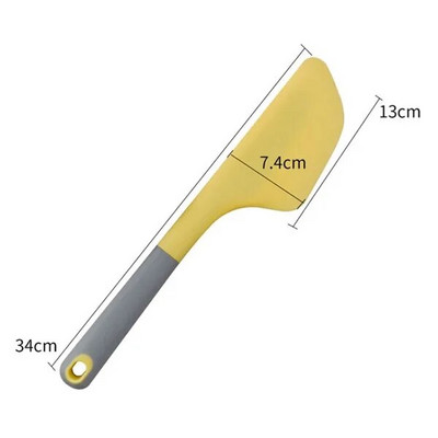 1 bucată ustensile de gătit din silicon - linguri clești pentru spatulă - fără BPA, rezistente la căldură - ustensile de bucătărie (culoare aleatorie)